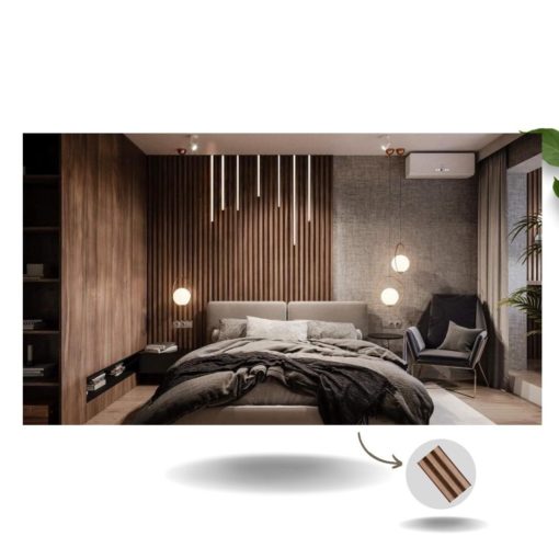 Lamellenwand Wandpaneele AP-023-043
