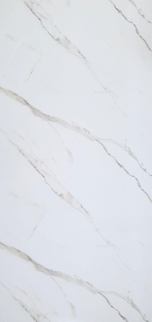 Marmor Wandpaneel Calacatta White / 260 x 122 x 0,3 cm