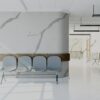 Marmor Wandpaneel Calacatta White / 260 x 122 x 0,3 cm