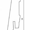 Sockelleiste 4175