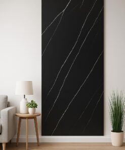 Marmor Wandpaneel Sahara Black / 260 x 122 x 0,3 cm