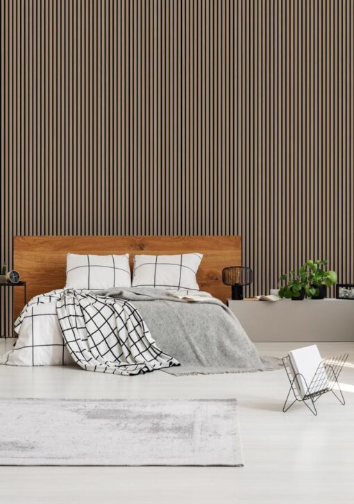 Akustikpaneel Walnut Oak MDF Furnier