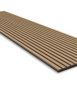 Akustikpaneel Teak Oak MDF Furnier 2400x600