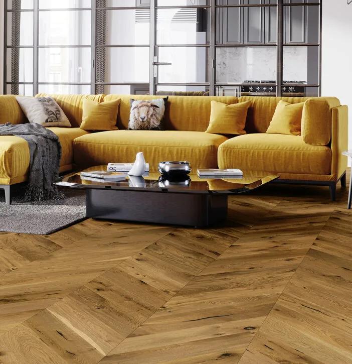 Französisch Fischgrat Eiche Mailand